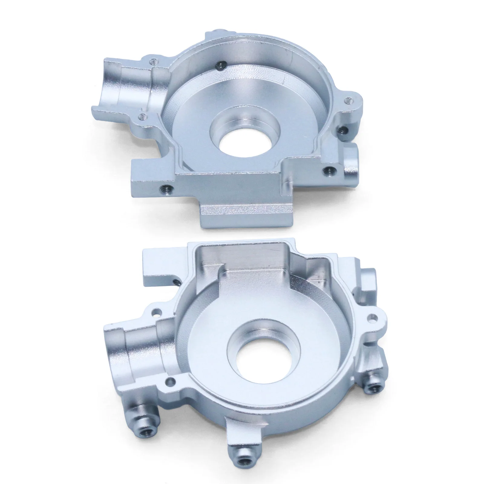 로시 바하 록 레이 1/10 메탈 프론트 기어박스 하우징 고강도 합금 업그레이드 부품 원격 조종 자동차 기어박스 강화 쉘
