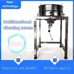 40cm Food sieve machine electric screen,electric shock sieve electrostatic spraying powder screening machine vibrating screen