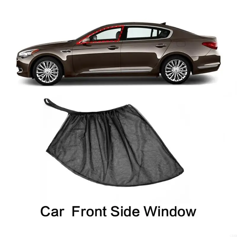 Car Side Window Shade Curtain Rear Window Cover Protective Sunshade Visors C5AD