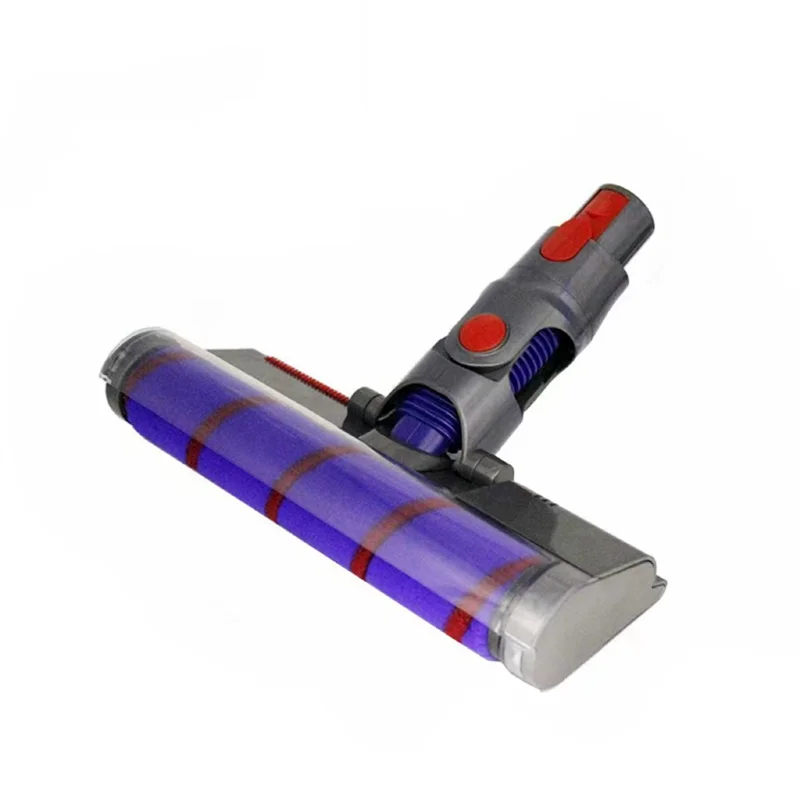 رأس فرشاة دوارة ناعمة لـ Dyson V10 Digital Slim/SV18/V12 مكانس كهربائية رفيعة لاسلكية أجزاء أرضية من الخشب الصلب