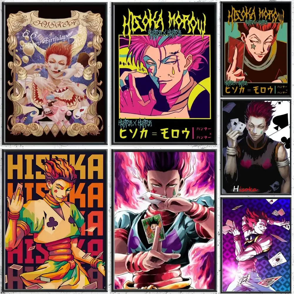 Trending Anime Hunter x Hunter Poster HD Self-Adhesive No Residue After Removal Ideal for All Kinds of Wall Decor