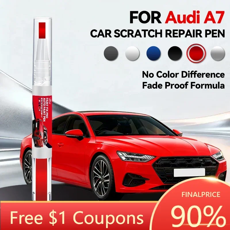 

2026 Car Tool Accessories Car Paint Repair Pen For 2010-2023 AUDI A7 Paint Scratch Repair Accessories White LY9L Black LY9B Gray