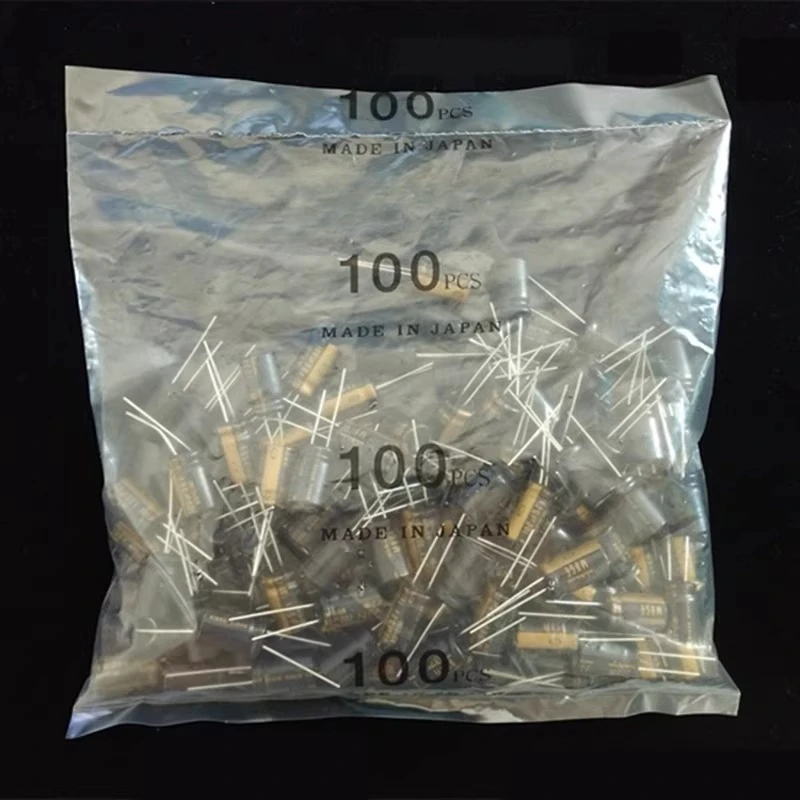 (2 uds) 50v100uf nichicon MUSE KZ fiebre audio condensador electrolítico de aluminio 100uF50v condensador fijo de orificio pasante