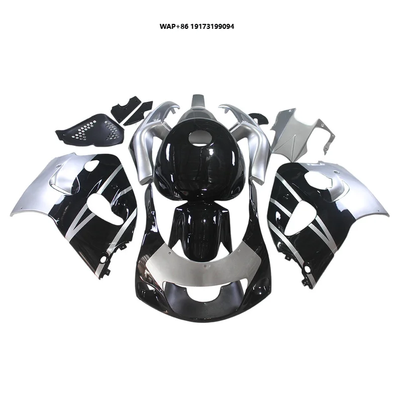 

Обвесы (комплект обтекателей) для GSXR600 GSXR750 1996-1999 годов, черно-серебристые