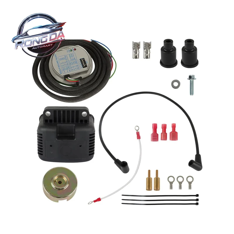 High Quality Ingenious 53-660 Ultima Single Fire Programmable Ignition-Coil Kit For Harley Evo Big Twin & XL 70-99 Durable