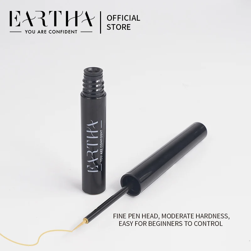 EARTHA Waterproof Eyeliner Long Lasting 24H easy to wear 6 COLOUR