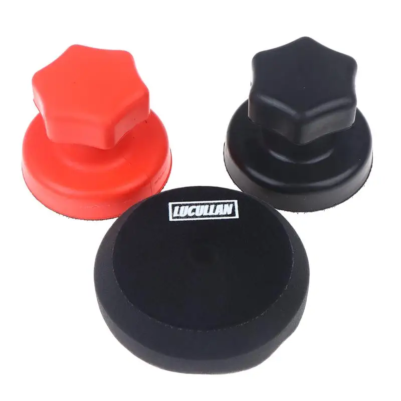 

1 комплект, универсальный аппликатор для блеска шин, набор губок для дозирования воска для приборной панели шин, пластиковая повязка