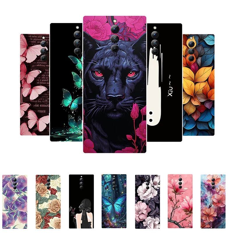 لحقيبة ريد ماجيك 8S برو بلس 8S برو+ حيوان مادة TPU الناعمة حافظة واقية من السيليكون لهاتف النوبة ريد ماجيك 8S برو الأحمر غطاء الهاتف ماجيك 8S برو #1