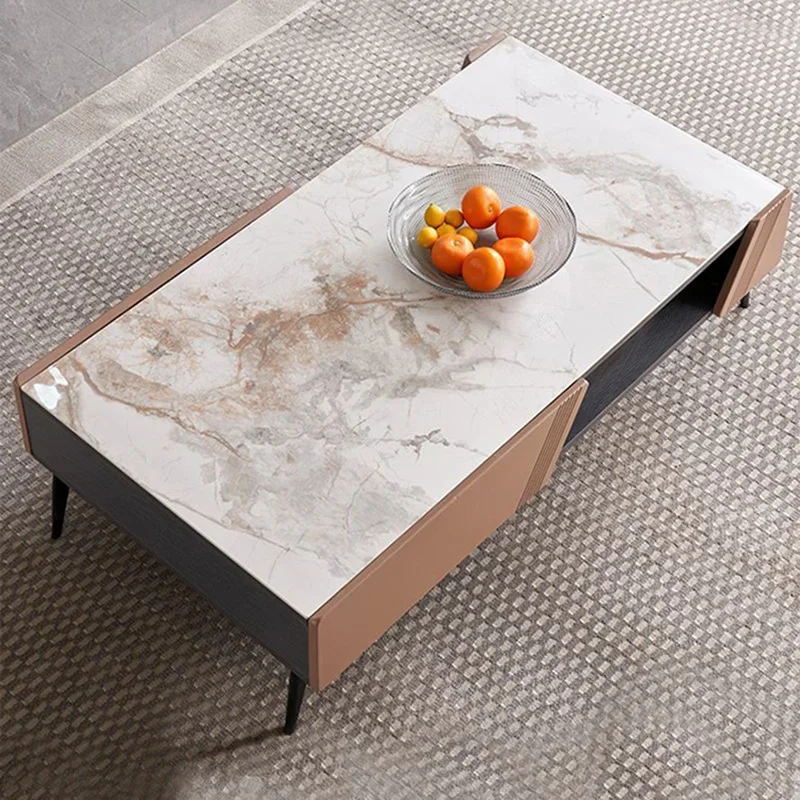 

m Storage Design Coffee Tables Modern Nordic Luxury Living Room Coffee Tables Drawers Desk Mesa Centro Salon Home Furniture m