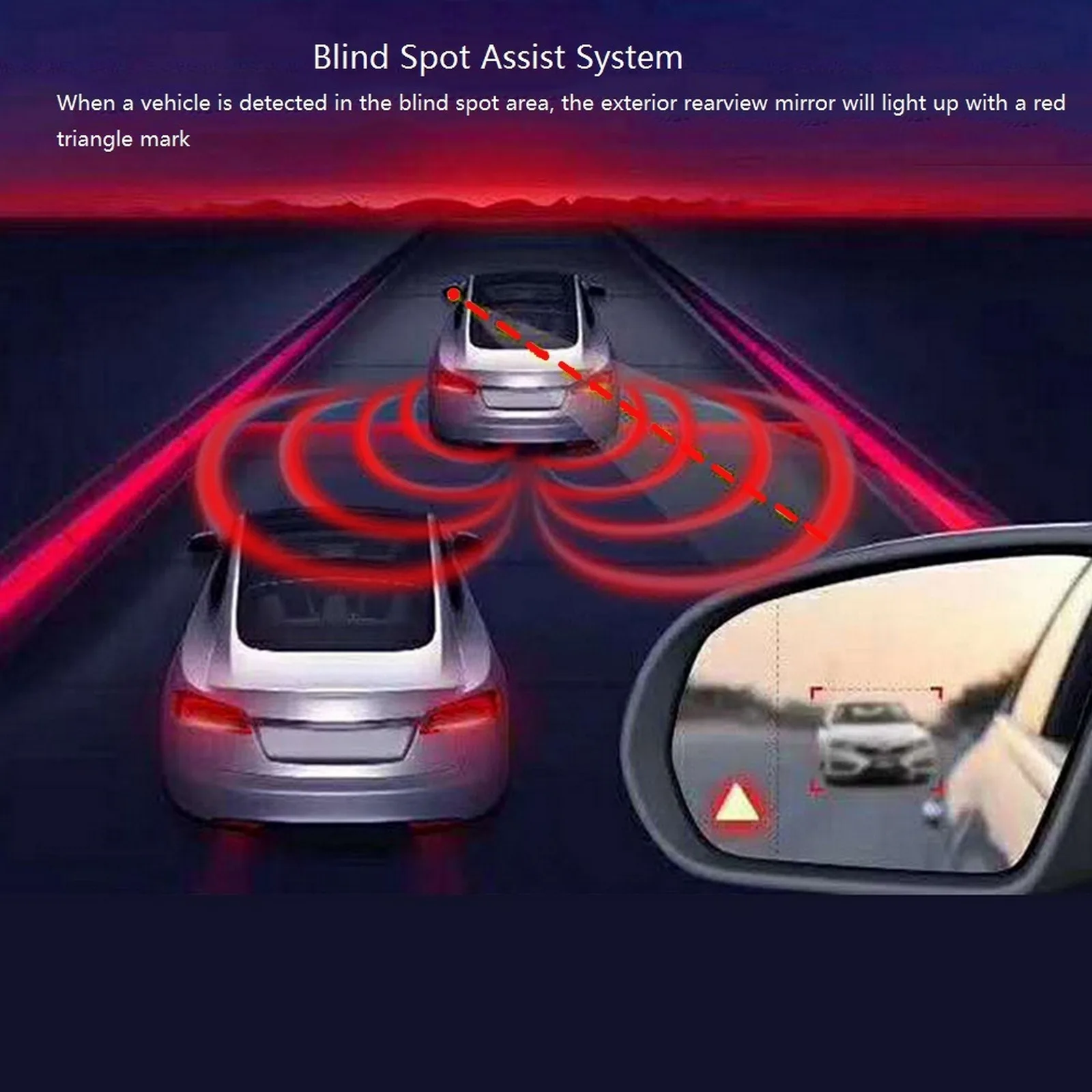 77Ghz Millimeter Wave Radar Car BSD BSA BSM Blind Spot Detection System Horizontal Change Lane Aided Parking