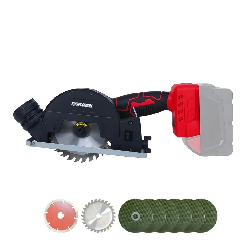 Brushless Circular Saw Cordless Cut Off Tool Metal Wood Tile Cutting for Milwaukee 18V Battery 12000RPM Mini Electric Saw