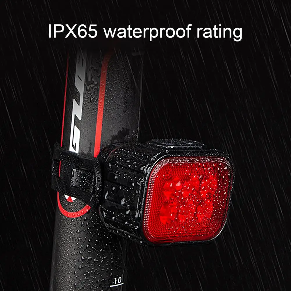 Bicycle Lights GUB Q6 Front Warning Light Rechargeable Waterproof Glow in The Dark Anti-Rust Front Tail Light Bicycle Accessorie