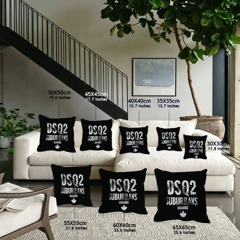 Design D-d-dsquared2S Pillow Cushion Cover Pillowcase Living Room Sofa Home decorative pillowcase