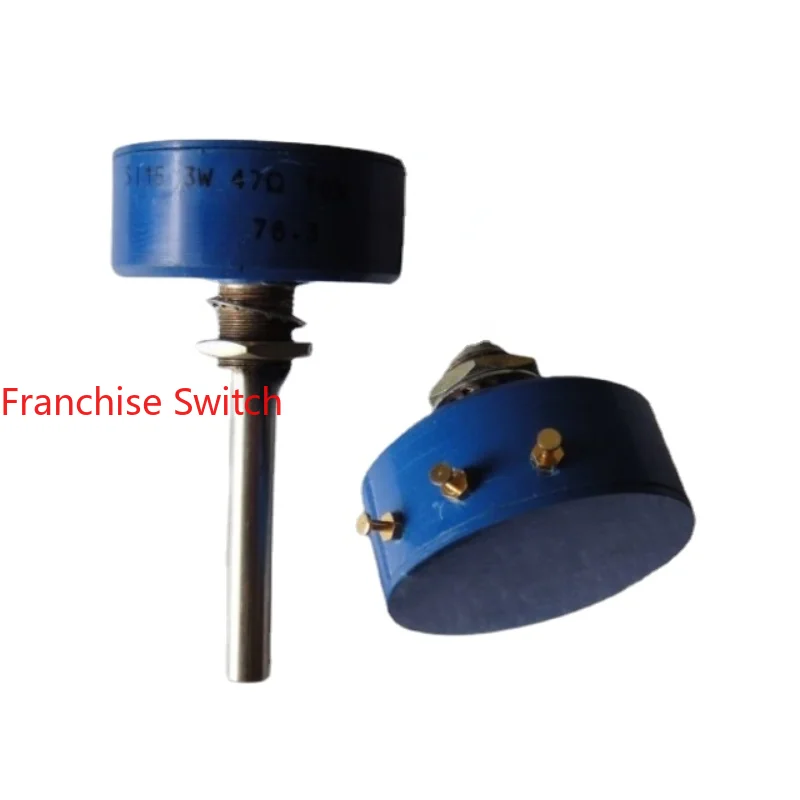 

Original Imported SI15-3W- 47Ω 10% 76N Conductive Plastic Potentiometer 51MM Round Shaft