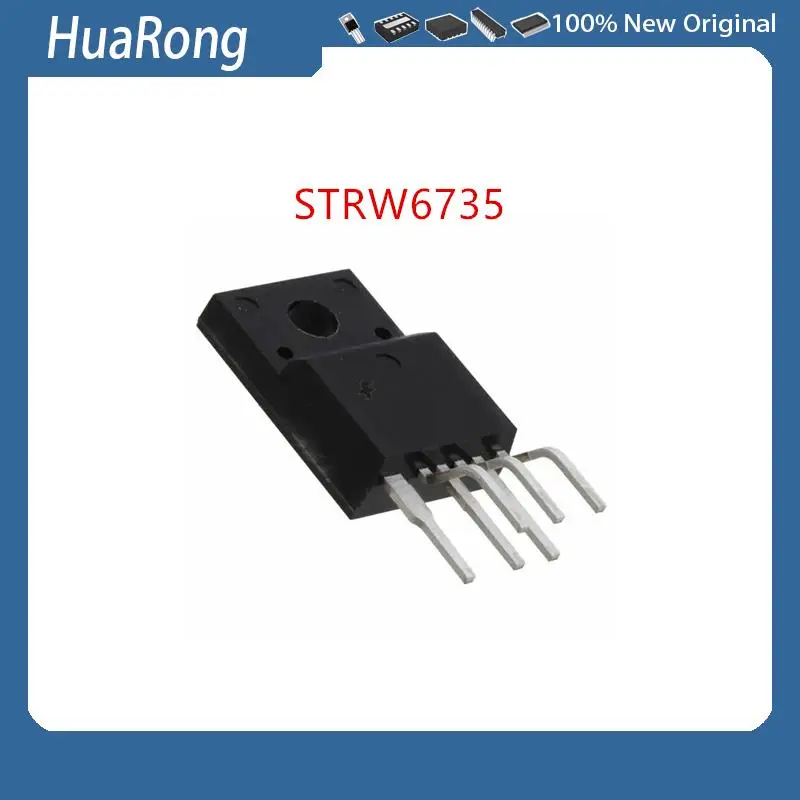 10Pcs/Lot  STRW6735 STR-W6735 TO-220F-6