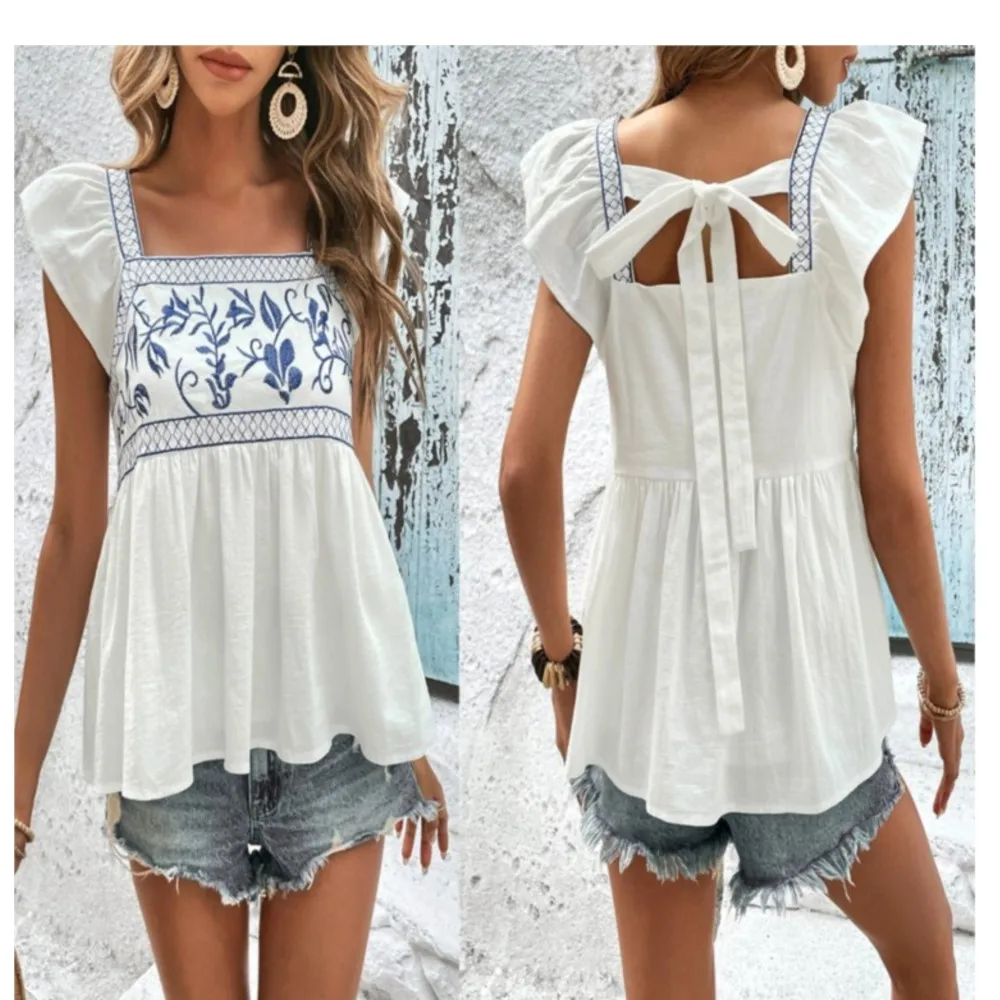 

Solid Casual Slim Printed Blouses For Women Fashion 2025 Summer Vintage Women's Shirts And Blouses Elegant Youth Female Tops