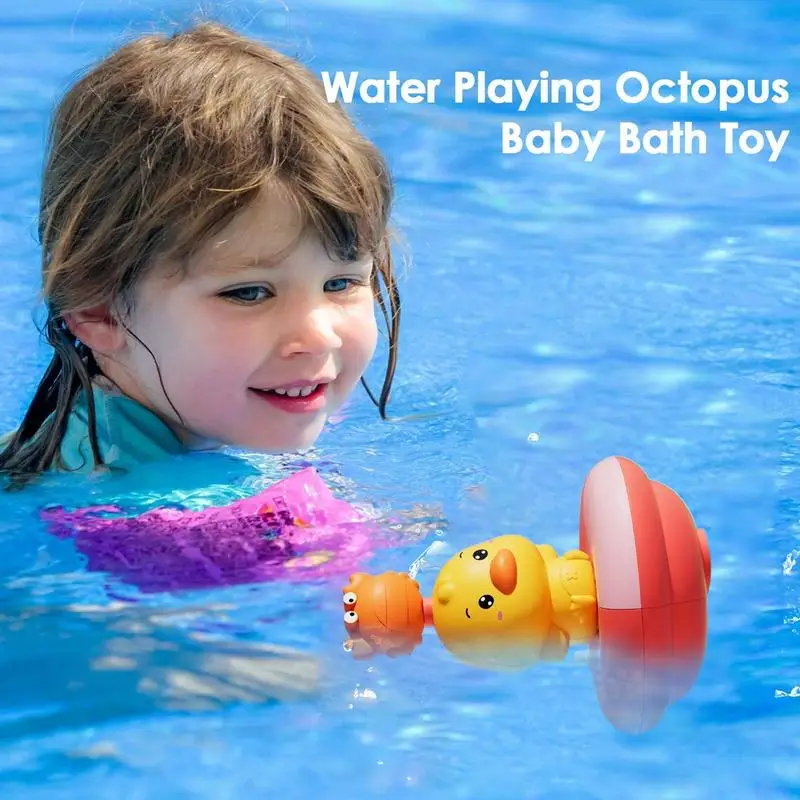Jouets de bain pour enfants, arroseur d'eau, jouet de baignoire, canard électrique interactif, jeu de plage amusant pour garçons et filles, douche d'intérieur