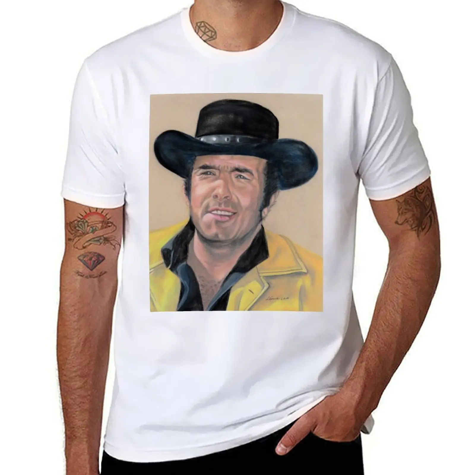 

Adam Cartwright--Pastel T-Shirt t shirts cotton 100% t shirt men 100% cotton luxury brand T-Shirt
