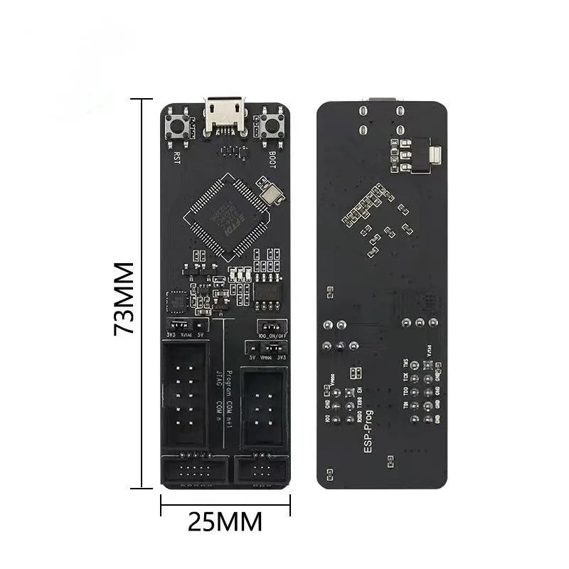 

Загрузчик отладки программ ESP-Prog JTAG для платформ ESP8266 и ESP32