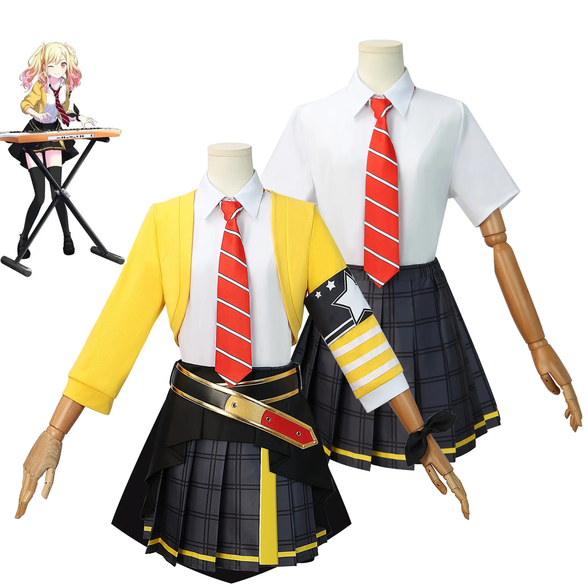 

World Plan Colorful Stage Tsumaki Sakura Cosplay Costume Feat Halloween Comic Con Cosplay Costume
