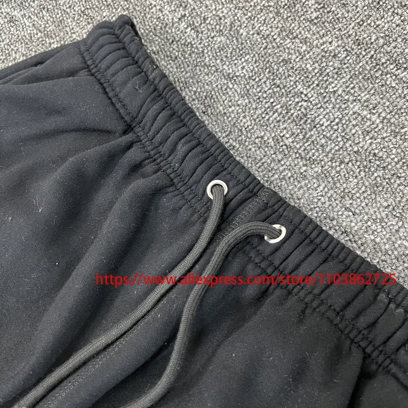 النسيج الثقيل عالية الجودة العلامة الأصلية بيبي ستوديو Sweatpants التنقل في الهواء الطلق المنزل الرجال النساء عادية بيبي ستوديو السراويل الفضفاضة