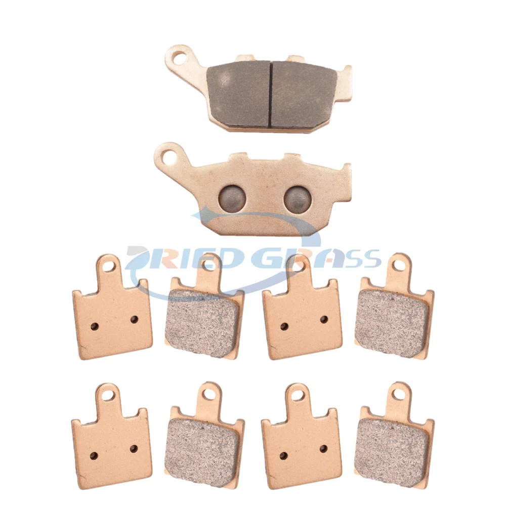 Motorcycle front and rear sintered metal brake pads for Kawasaki Z750R 2011 2012 2013 2014 2015 Z 750R Z750 R