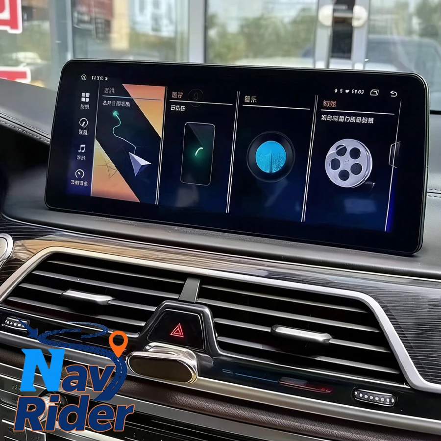 

Для BMW 7 серии G11 G12 2016-2018: 12,8-дюймовый ультратонкий экран, мультимедийный плеер Android Auto, CarPlay, автомобильное радио, навигация, стереосистема