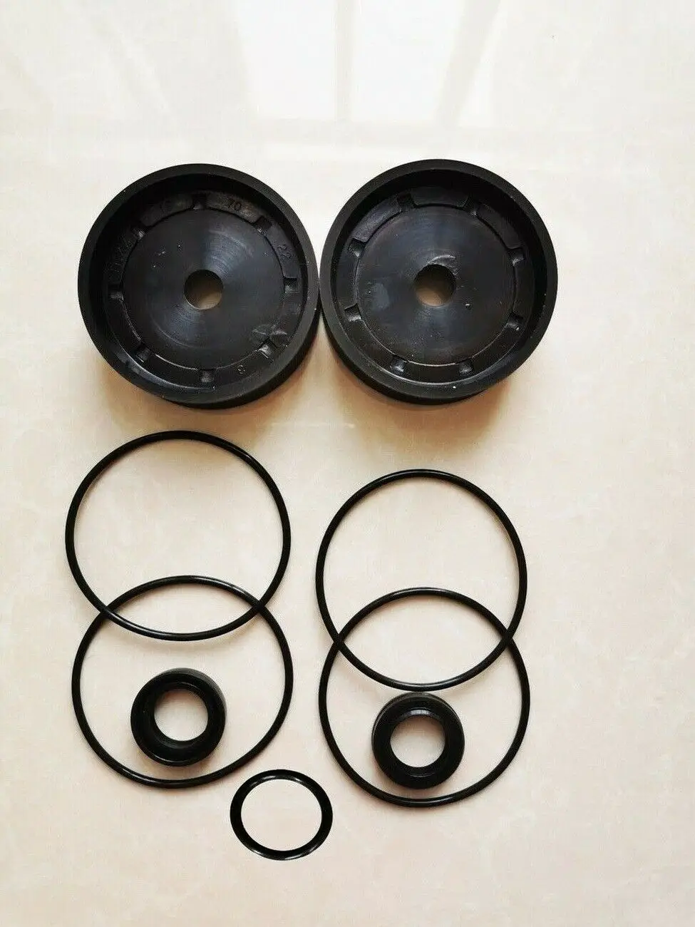9PCS Tire Changer Rebuild Air Cylinder Seal Ring Pad Kit 75mm Tyre Changer Rebuild