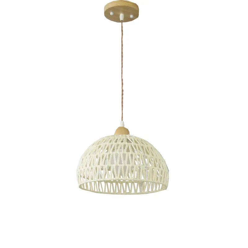 

Restaurant chandelier Japanese study rattan Nordic bedroom wooden chandelier