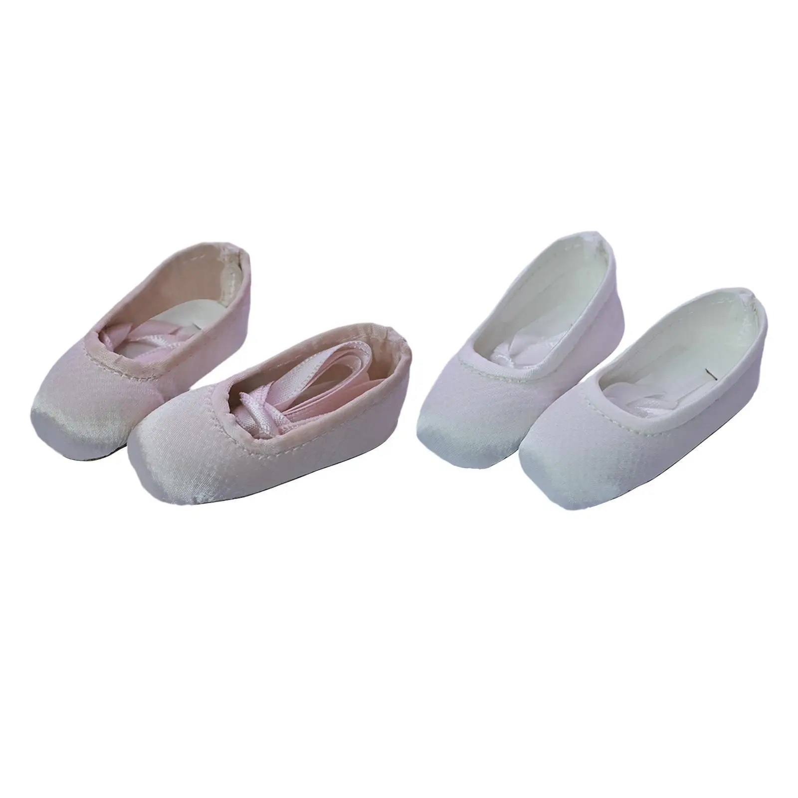 1/4 pop balletschoenen schattige pop accessoires pop aankleedspeelgoed mini-pop schoenen voor 45 cm pop kinderen speelgoed leeftijd 5 6 7 8 meisjes cadeau