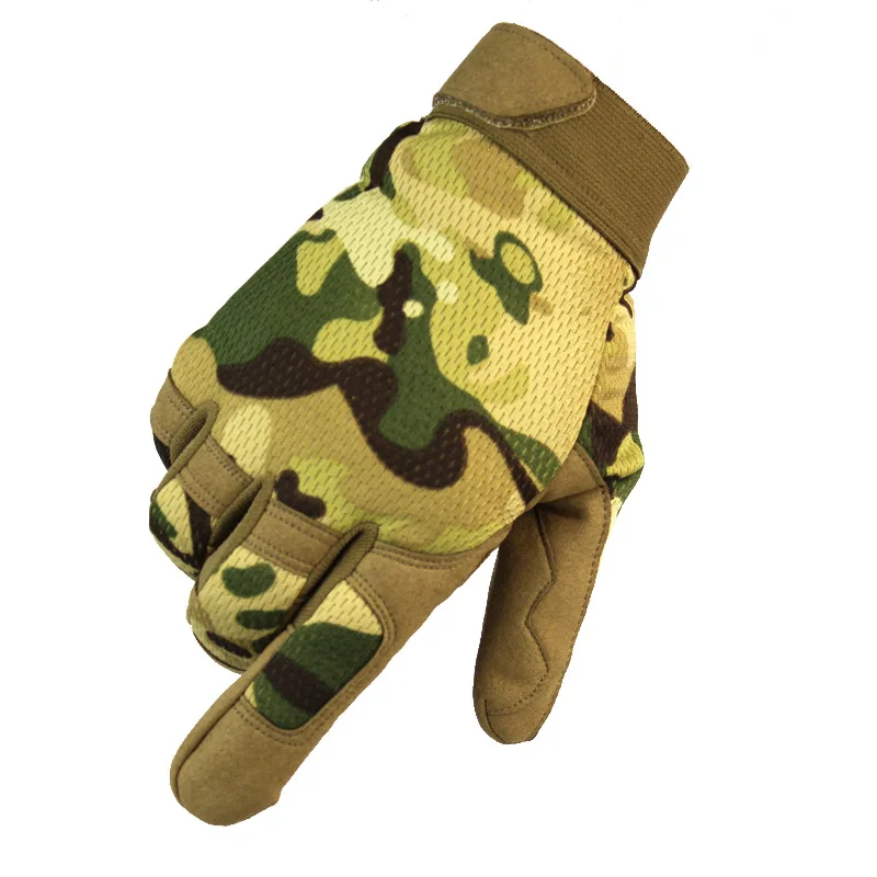 

Full Finger Military Tactical Army Gloves Breathable Sports Shooting For Men And Women Riding Cut Resistant Double Palm