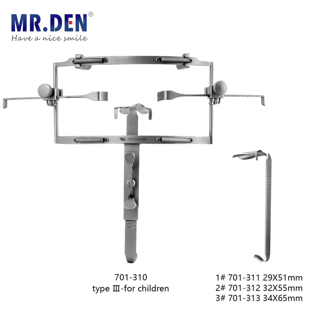 MR DEN Dental Metal Cotter Maxillofacial Chirurgia Cotter Narzędzia chirurgiczne ze stali nierdzewnej Narzędzia