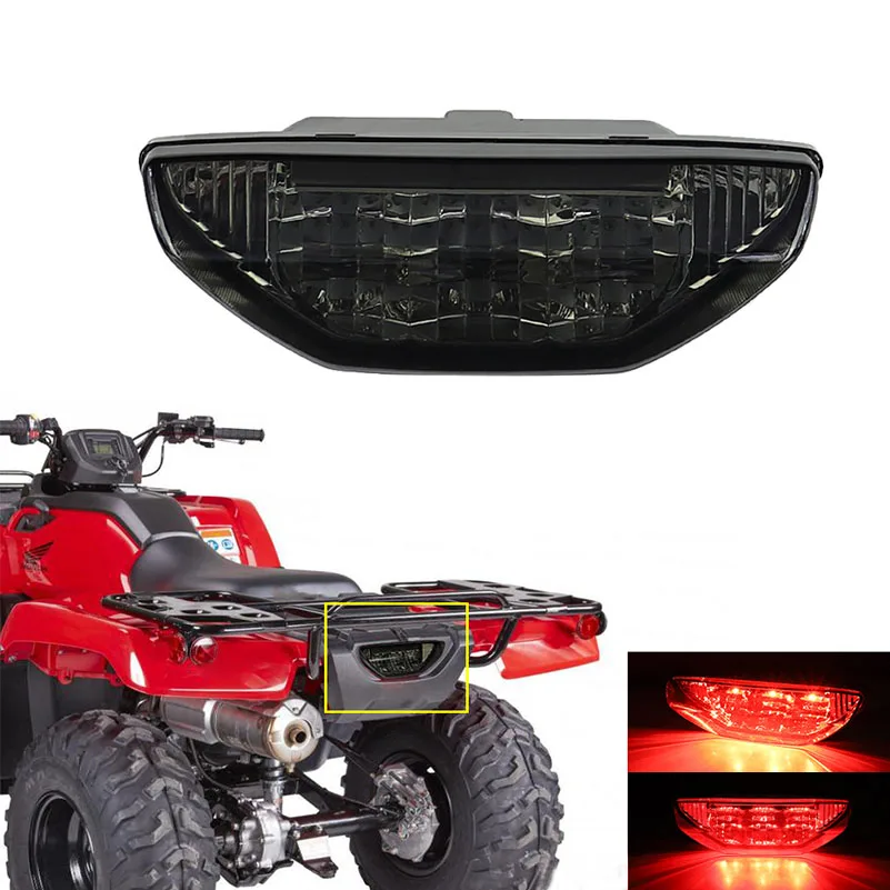 

1XRed ATV Tail Light Taillight for Honda TRX 700xx 500 300EX & 300X 400EX & 400X Rancher 420 TRX250EX and TRX250X.