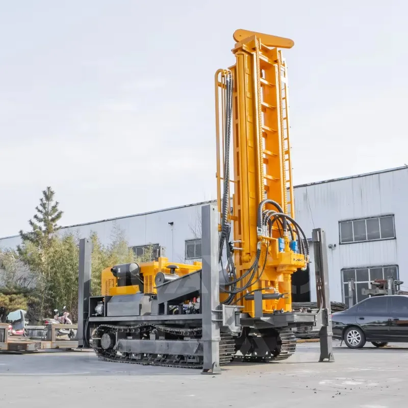YG Mine Geological Water Well Drilling Rig Air Compressor Drilling Rig Machine 100 700 600m Hydraulic Deep Drilling Machine