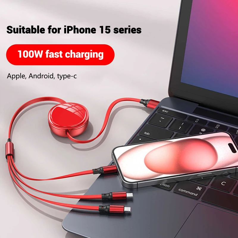 3 في 1 سلك بيانات صغير USB نوع C كابل شاحن سريع لكيا سبورتاج R GT ستينغر سورينتو Ceed سيراتو فورتي نيرو سول تيلورايد