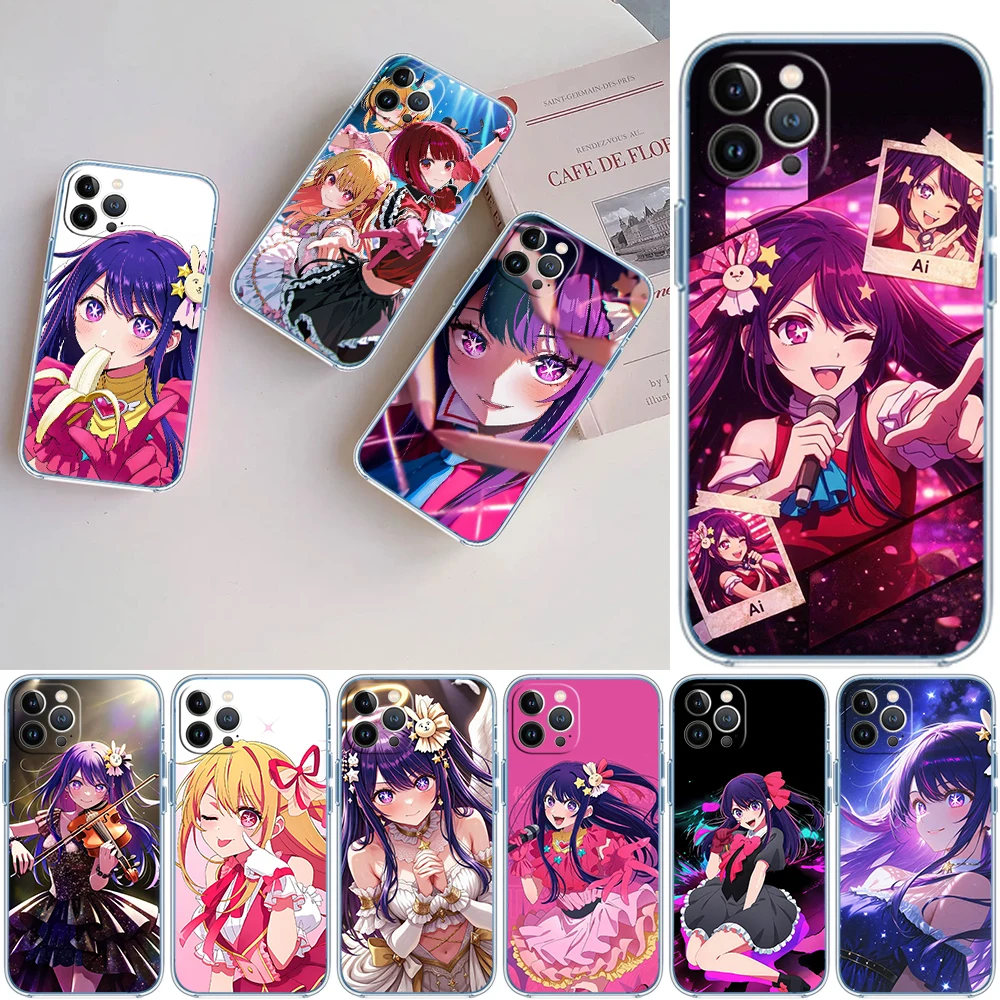 DK24 Oshi No Ko Ai Hoshino Phone Case for Motorola Moto G40 G04 G05 One Ace Action  Fusion + Plus Hyper Macro Vision Zoom view 2