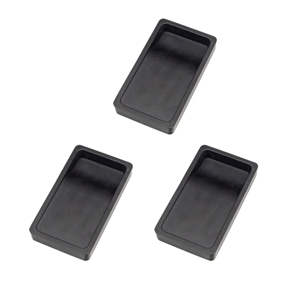 

3 Pcs Chinese Calligraphy Accessories Grinding Inkslab Writing Tray Practical Drawing Plastic