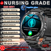 New For Samsung Galaxy Watch 7 Micro physical examination Smart Watch ECG Blood Fat Uric Acid Bluetooth Call Health Smart watch