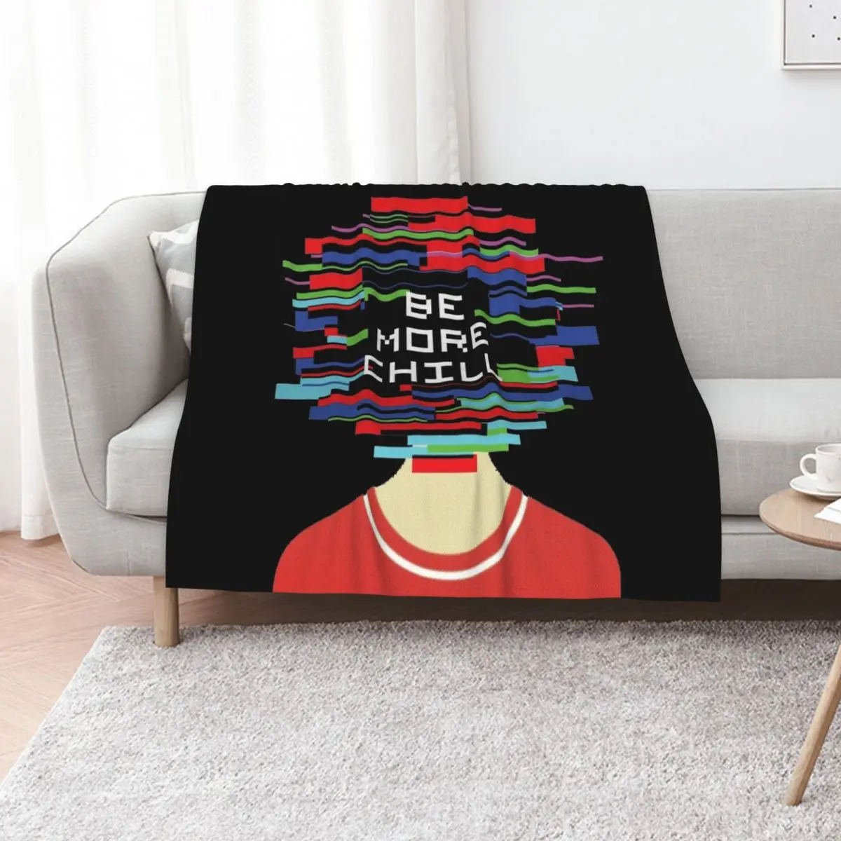 Be More Chill- Official Recording Throw Blanket Decorative Throw Comforter cosplay anime Hair Luxury St Stuffeds Blankets