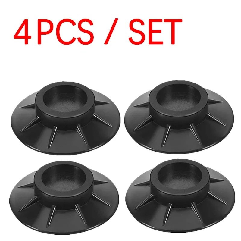 

미끄럼방지패드 논슬립패드 구강세정기 세탁기 받침대 4Pcs 안티 진동 피트 패드 고무 다리 Slipsto