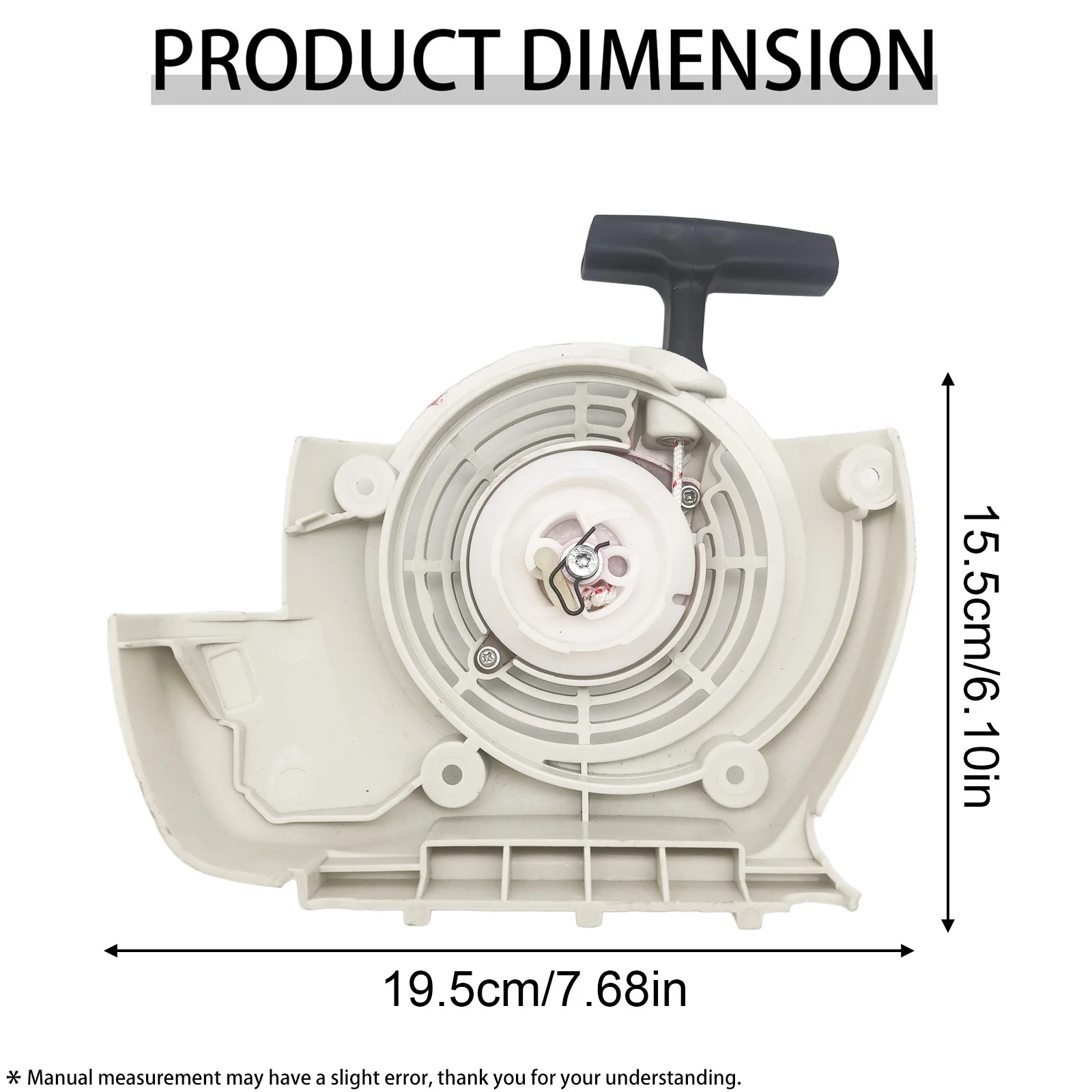 COSY Recoil Pull Starter Assembly for STIHL FS120 Brush Cutter String Trimmer Rewind Starter Cover Replacement