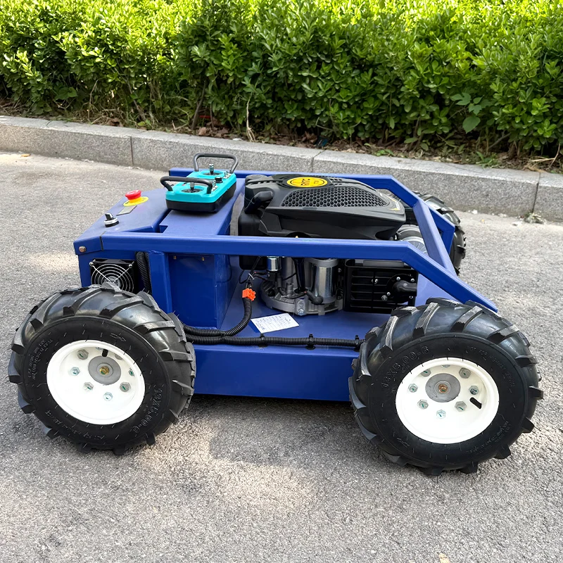 Customized In Stock Fast Delivery Automatic Smart Wheel Robot Flail Riding Remote Control Lawn Mowers for Golf Course