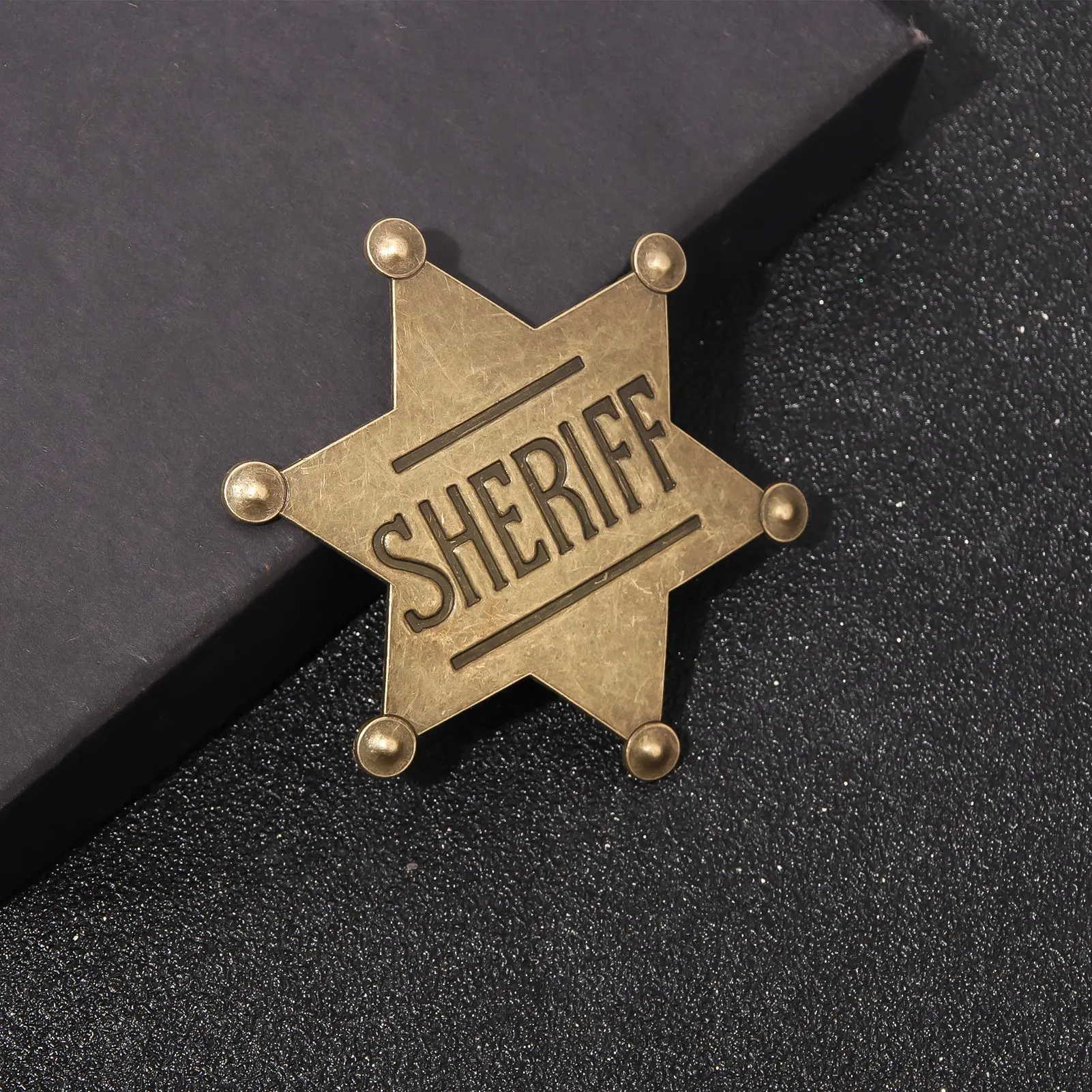 Sheriff-Unteroffizier-Abzeichen Cosplay Western-Polizei-Weste Anstecknadel Exquisite Broschen Western-Polizei Cowboy-Kostüme Party-Karnevals-Dekoration – Detail 8