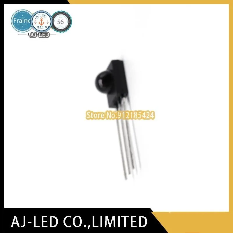 10pcs/lot TPS831 infrared receiver receiver 800nm ​​sensing distance 3-5m frequency 455KHZ new