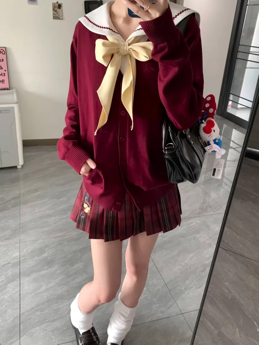 Maglione cardigan aperto lavorato a maglia bianco migliorante Jaet Autunno Inverno da donna Nuovo lungo capispalla Sve JK orm Maglieria