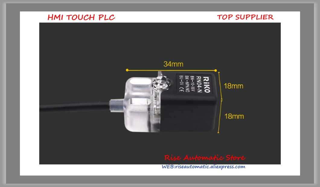 RN04-N RN04-N2 RN04-P RN04-P2 RN04-NP RN05-N RN05-N3 RN04-N3 RN04-P3 Indutivo Sensor Nova