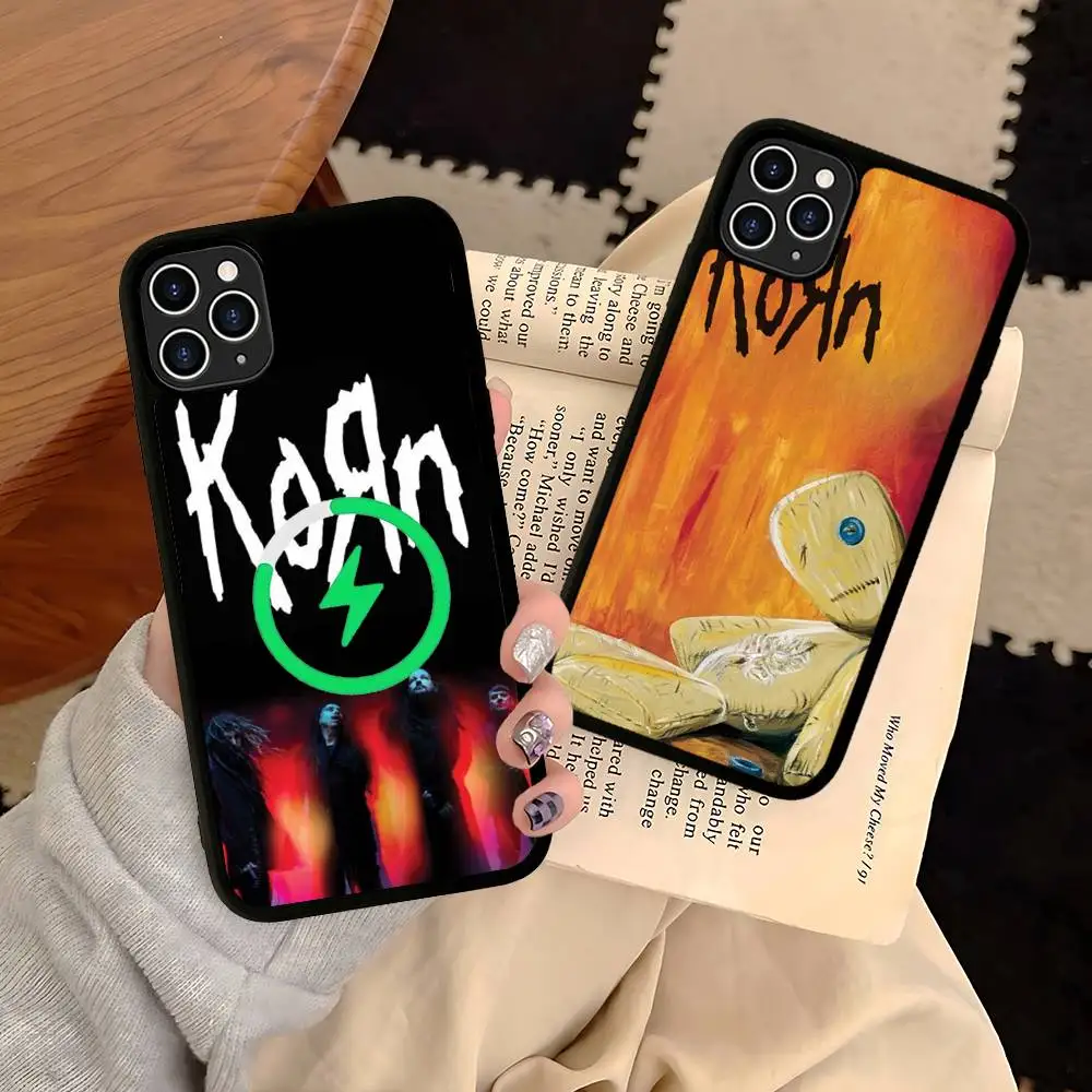 K-Korn Rock Band Magnetic Wireless Phone Case For IPhone 17 16 15 14 13 12 11 Pro Max Plus Mag Phone Cover