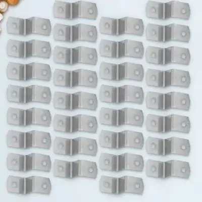 50pcs Z Shape Frame Backing Clips Heavy Duty For Table Tops Shelves Photo Frames Picture Framing Hardware Fasteners
