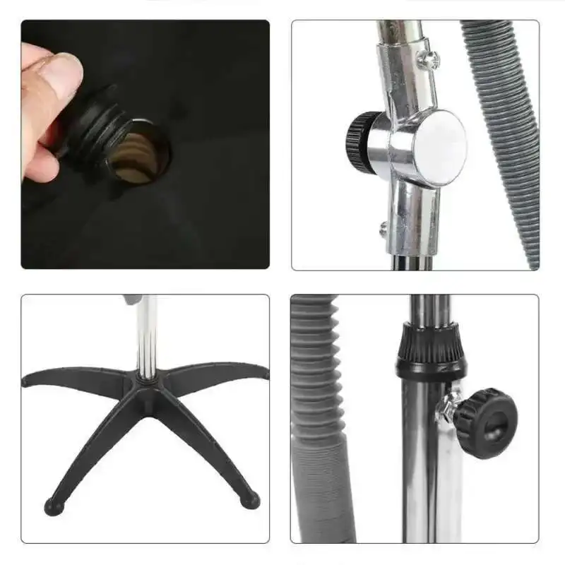 Peluquería barbería champú tazón silla móvil lavado de cabello altura ajustable lavado de cabello fregadero adecuado belleza Sedia salón hogar