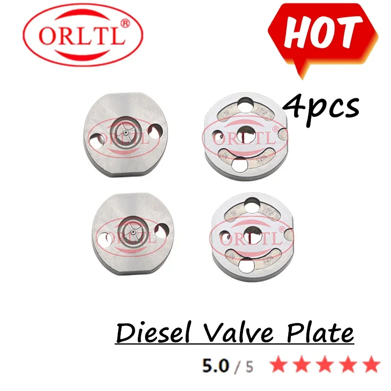 

4PCS Common Rail Control Valve Plate #2 for DENSO INJECTOR 095000-5212 295040-6230 for HINO J11C ISUZU 4HK1/6HK1 095000-5215